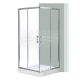 Cabină de duș pătrată